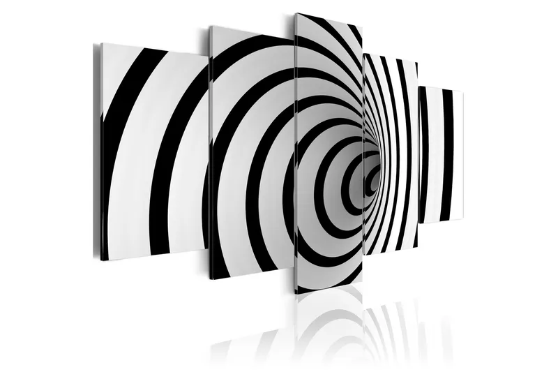 Tavla A Black & White Hole 100x50 - Artgeist sp. z o. o. - Inredning - Tavlor & konst - Canvastavlor