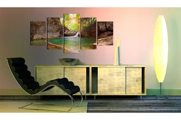 Tavla A Crystal Clean Lake 200x100 - Artgeist sp. z o. o. - Inredning - Tavlor & konst - Canvastavlor