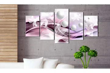 Tavla A Fantasy Of Lilies 200x100 - Artgeist sp. z o. o. - Inredning - Tavlor & konst - Canvastavlor