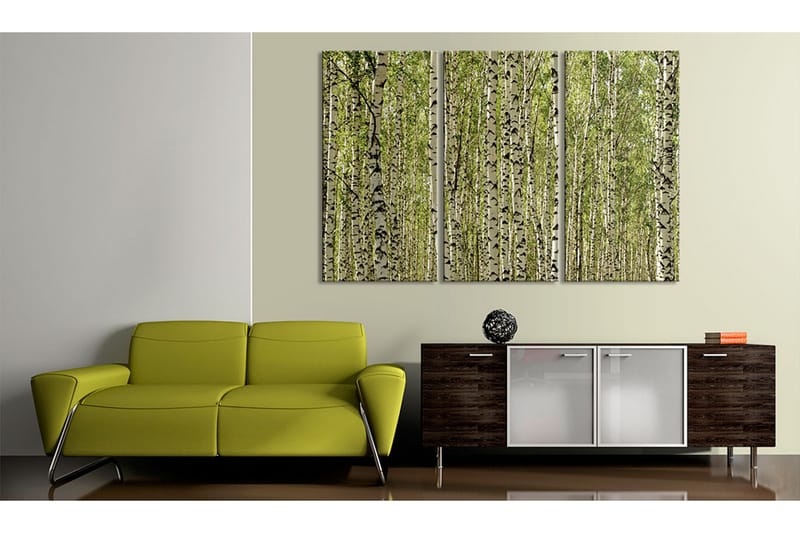 Tavla A forest of birch trees 60x40 - Artgeist sp. z o. o. - Inredning - Tavlor & konst - Canvastavlor