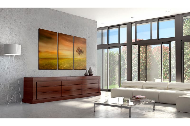 Tavla A Lonely Tree On A Meadow 60x40 - Artgeist sp. z o. o. - Inredning - Tavlor & konst - Canvastavlor