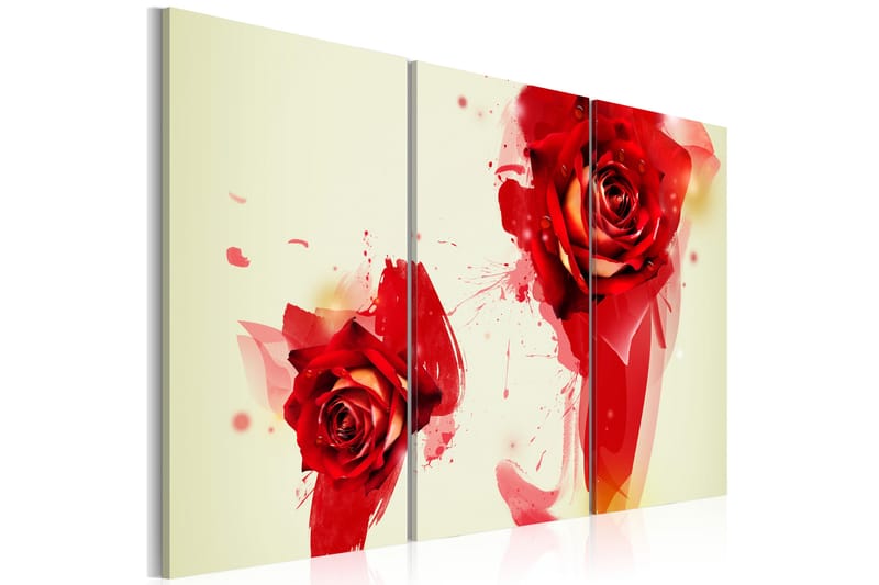 Tavla A New Look On A Rose 120x80 - Artgeist sp. z o. o. - Inredning - Tavlor & konst - Canvastavlor