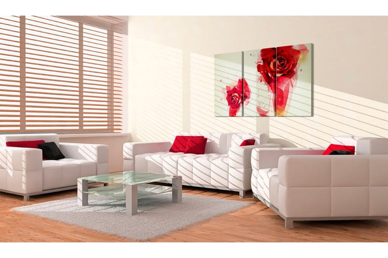 Tavla A New Look On A Rose 60x40 - Artgeist sp. z o. o. - Inredning - Tavlor & konst - Canvastavlor