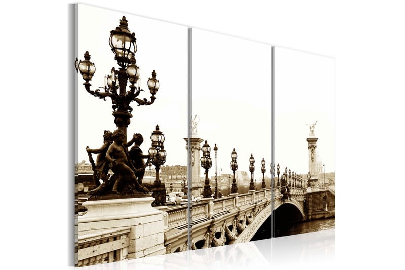 Tavla A Romantic Walk In Paris 120x80 - Artgeist sp. z o. o. - Inredning - Tavlor & konst - Canvastavlor
