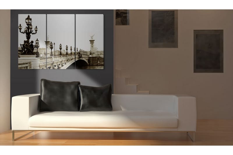 Tavla A Romantic Walk In Paris 120x80 - Artgeist sp. z o. o. - Inredning - Tavlor & konst - Canvastavlor