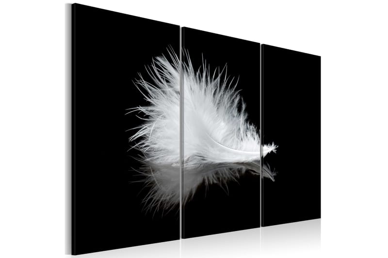 Tavla A small feather 90x60 - Artgeist sp. z o. o. - Canvastavlor