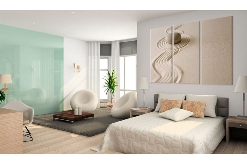 Tavla A stone in a desert 90x60 - Artgeist sp. z o. o. - Inredning - Tavlor & konst - Canvastavlor