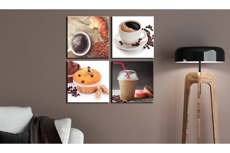 Tavla A Sweet Breakfast 40x40 - Artgeist sp. z o. o. - Inredning - Tavlor & konst - Canvastavlor