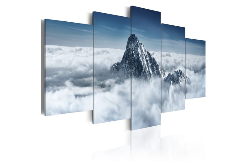 Tavla A Peak Rising Above The Clouds 200x100 - Artgeist sp. z o. o. - Inredning - Tavlor & konst - Canvastavlor