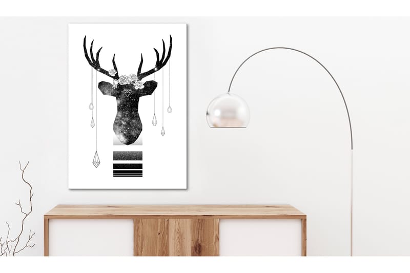 Tavla Abstract Antlers (1 Part) Vertical 40x60, Artgeist sp. z o. o.