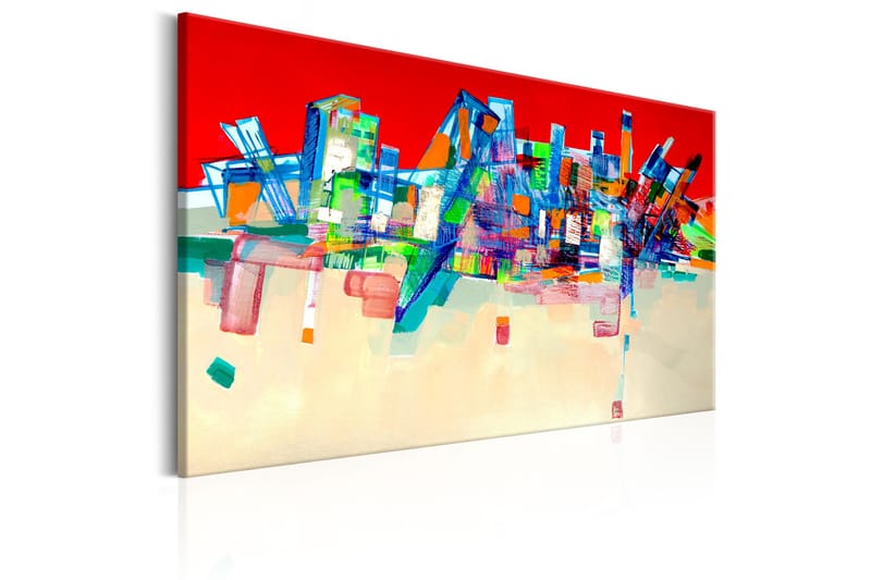 Tavla Abstract Architecture 60x40 - Artgeist sp. z o. o. - Inredning - Tavlor & konst - Canvastavlor