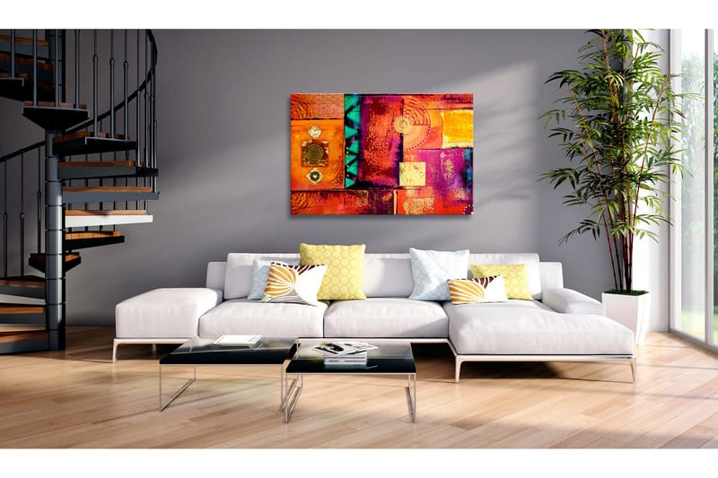 Tavla Abstract Chaos 90x60, Artgeist sp. z o. o.