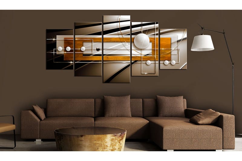 Tavla Abstract Harmony 200x100 - Artgeist sp. z o. o. - Inredning - Tavlor & konst - Canvastavlor
