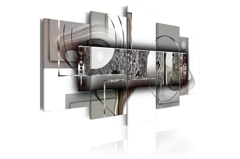 Tavla Abstract Structure 100x50, Artgeist sp. z o. o.