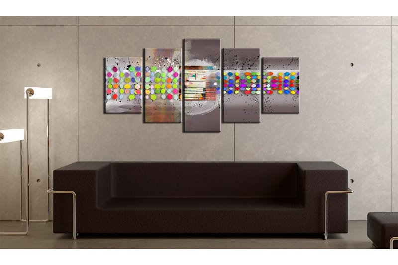 Tavla Abstract Prickar 100x50 - Artgeist sp. z o. o. - Inredning - Tavlor & konst - Canvastavlor