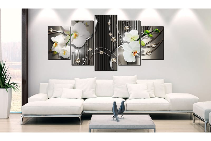 Tavla Abyss Of Greyness 100x50 - Artgeist sp. z o. o. - Inredning - Tavlor & konst - Canvastavlor