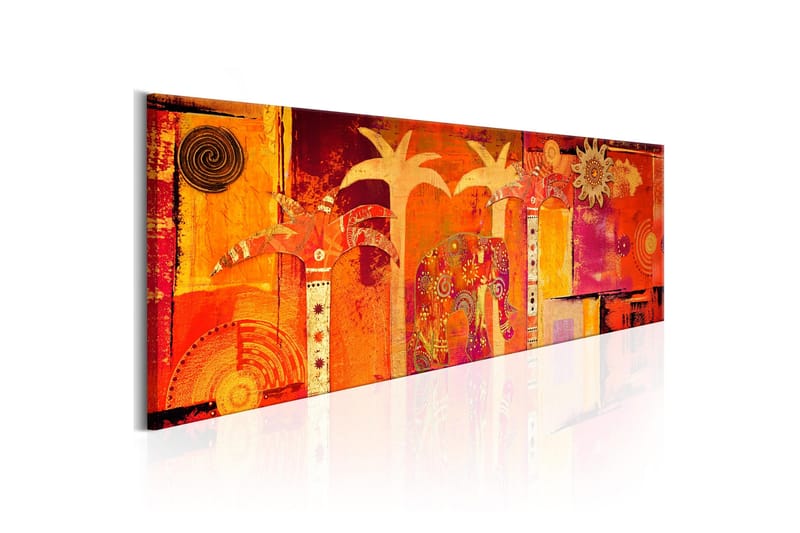 Tavla African Collage 120x40 cm, undefined