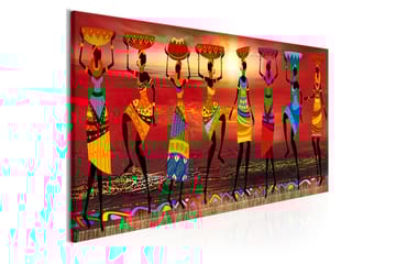 Tavla African Women Dancing 120x40