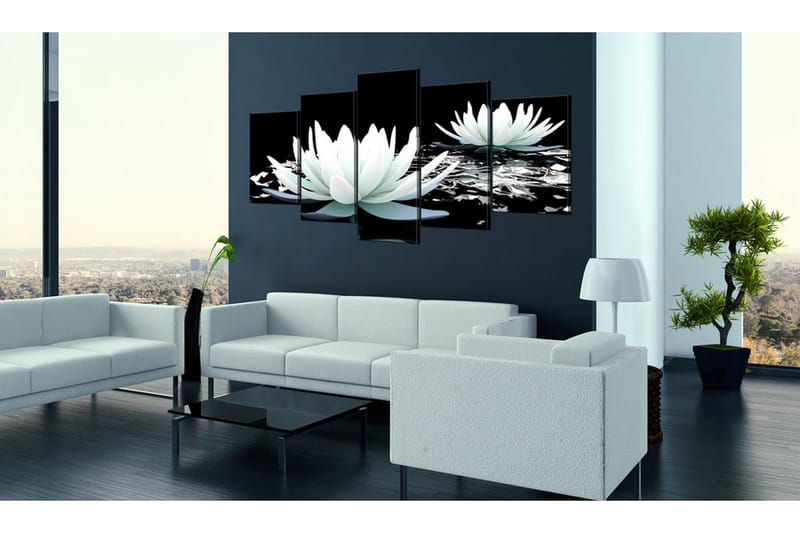Tavla Alabaster Reflection 200x100 - Artgeist sp. z o. o. - Inredning - Tavlor & konst - Canvastavlor