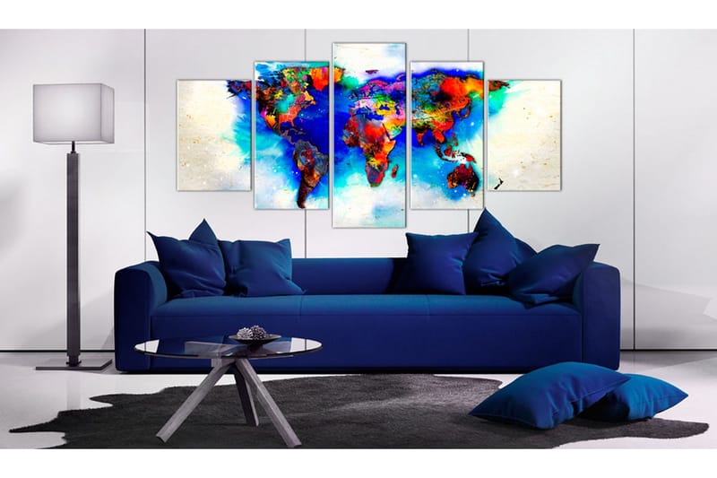 Tavla All Colors Of The World 200x100 - Artgeist sp. z o. o. - Inredning - Tavlor & konst - Canvastavlor