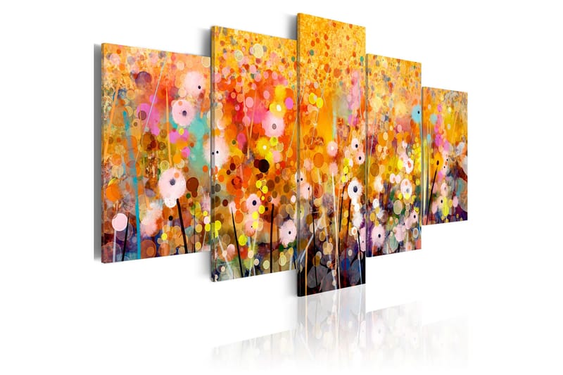 Tavla Amber Garden 100x50 - Artgeist sp. z o. o. - Inredning - Tavlor & konst - Canvastavlor