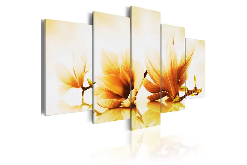 Tavla Amber Magnolias 200x100, Artgeist sp. z o. o.