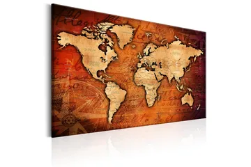 Tavla Amber World 120x80 - Artgeist sp. z o. o. - Inredning - Tavlor & konst - Canvastavlor