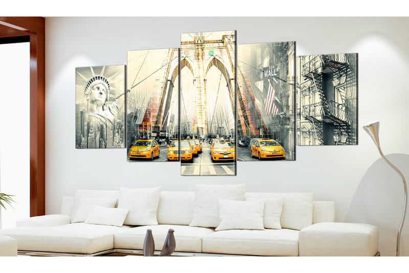 Tavla American Metropolis 100x50 - Artgeist sp. z o. o. - Inredning - Tavlor & konst - Canvastavlor