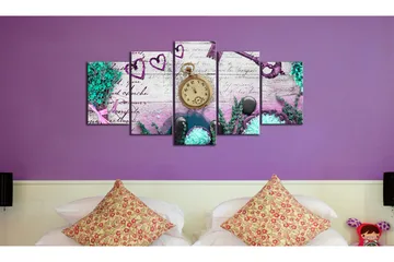 Tavla Amethyst Composition 100x50 - Artgeist sp. z o. o. - Inredning - Tavlor & konst - Canvastavlor