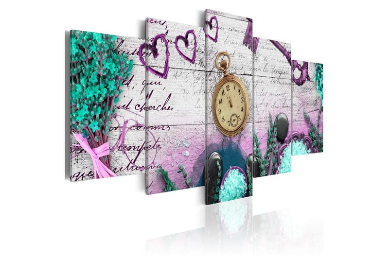 Tavla Amethyst Composition 200x100 - Artgeist sp. z o. o. - Inredning - Tavlor & konst - Canvastavlor