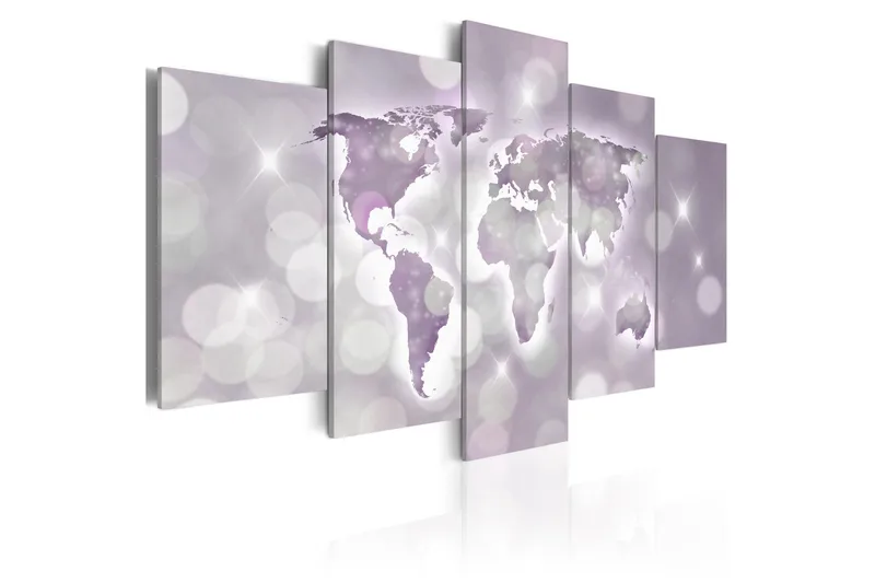 Tavla Amethyst World 100x50 - Artgeist sp. z o. o. - Inredning - Tavlor & konst - Canvastavlor