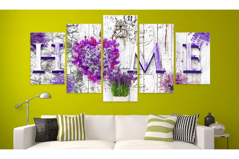 Tavla Amethystine Asylum 200x100 - Artgeist sp. z o. o. - Inredning - Tavlor & konst - Canvastavlor