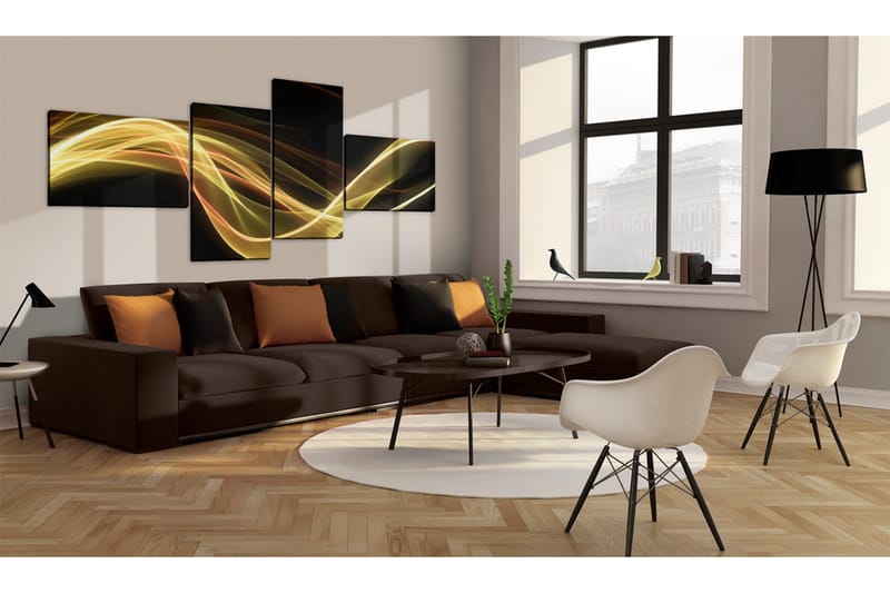 Tavla An Abstract Fogg 100x45 - Artgeist sp. z o. o. - Inredning - Tavlor & konst - Canvastavlor