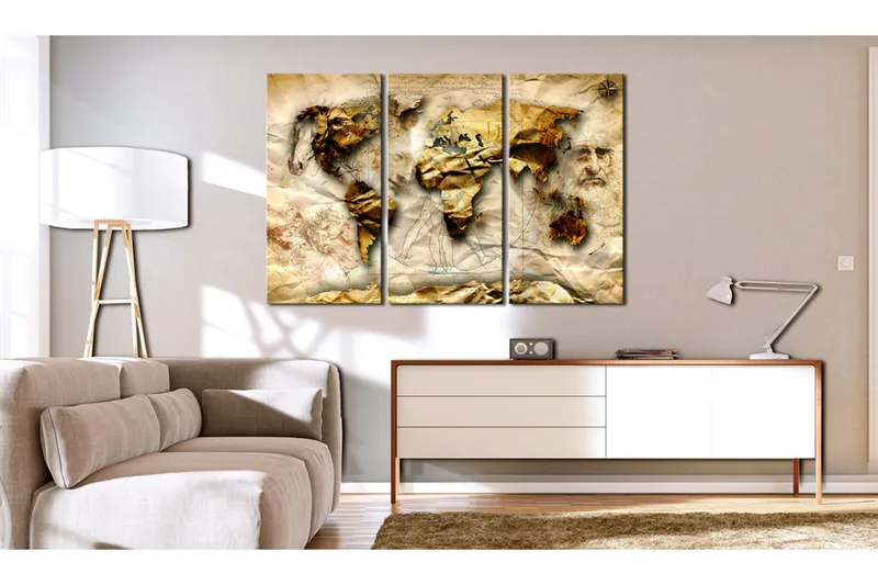 Tavla Anatomy Of The World 120x80 - Artgeist sp. z o. o. - Inredning - Tavlor & konst - Canvastavlor