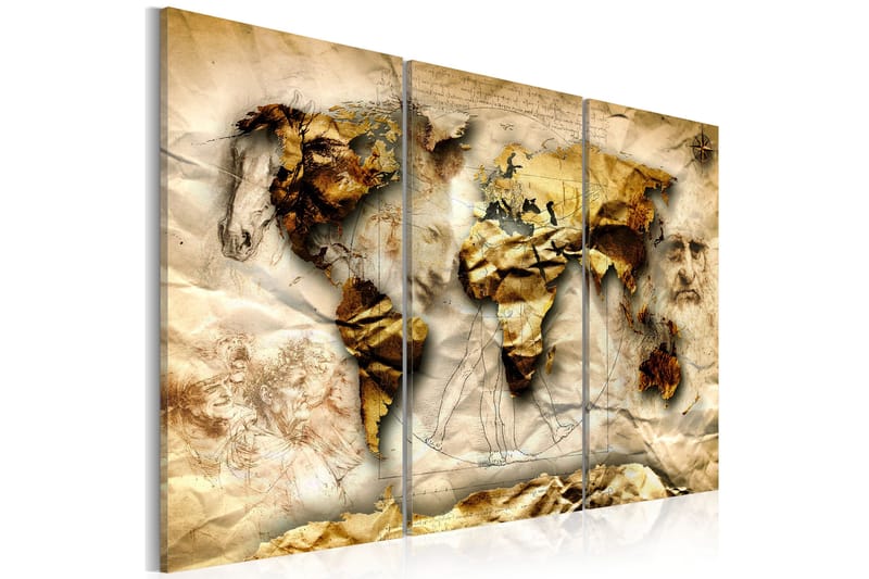 Tavla Anatomy Of The World 120x80 - Artgeist sp. z o. o. - Inredning - Tavlor & konst - Canvastavlor