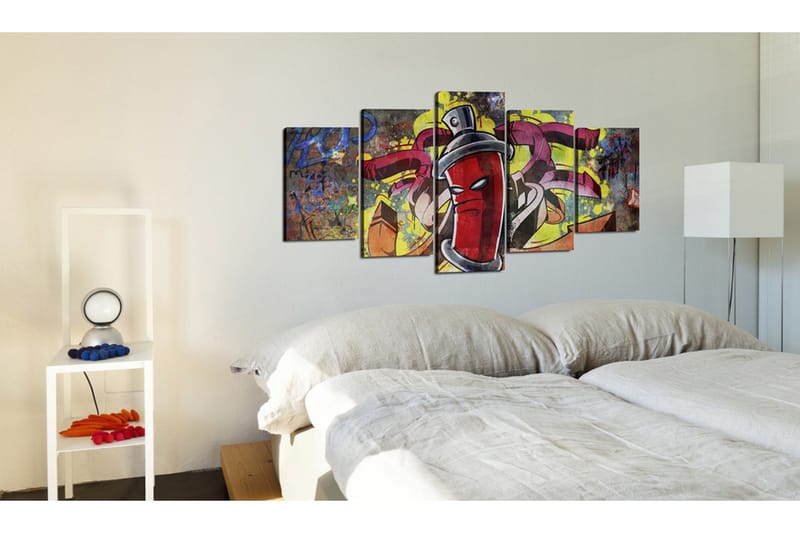 Tavla Angry Spray Can 100x50 - Artgeist sp. z o. o. - Inredning - Tavlor & konst - Canvastavlor