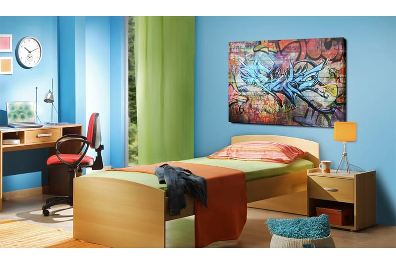 Tavla Anonymous Graffiti 60x40 - Artgeist sp. z o. o. - Inredning - Tavlor & konst - Canvastavlor