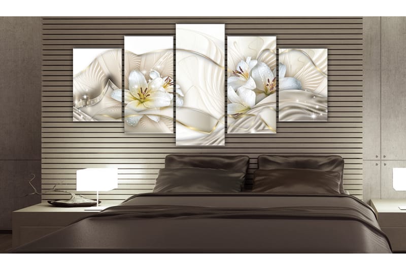 Tavla Aphrodite's Flowers 200x100 - Artgeist sp. z o. o. - Inredning - Tavlor & konst - Canvastavlor