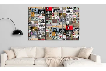 Tavla Art Of Collage Banksy Iii 120x80 - Artgeist sp. z o. o. - Inredning - Tavlor & konst - Canvastavlor