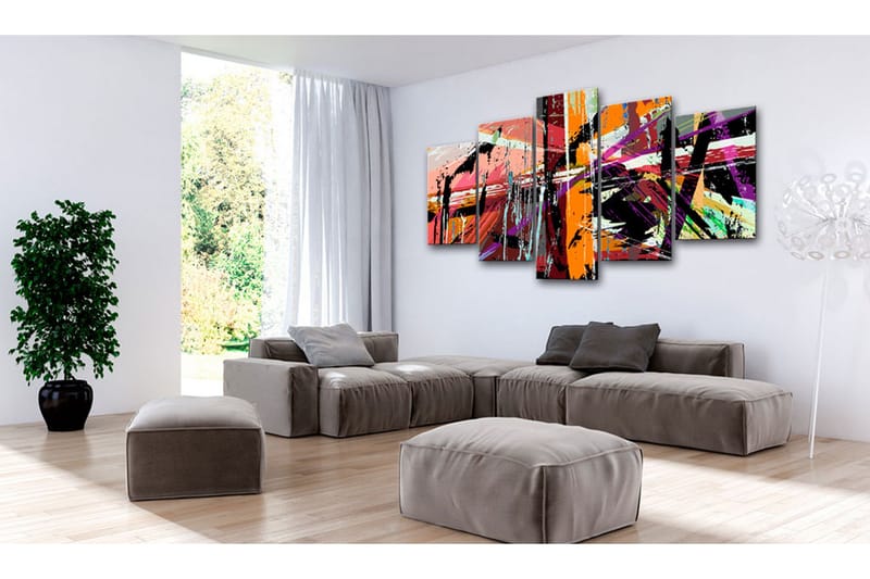 Tavla Artistic Madness 100x50, Artgeist sp. z o. o.
