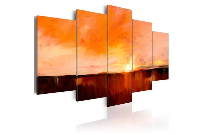 Tavla August Heat 100x50 - Artgeist sp. z o. o. - Inredning - Tavlor & konst - Canvastavlor