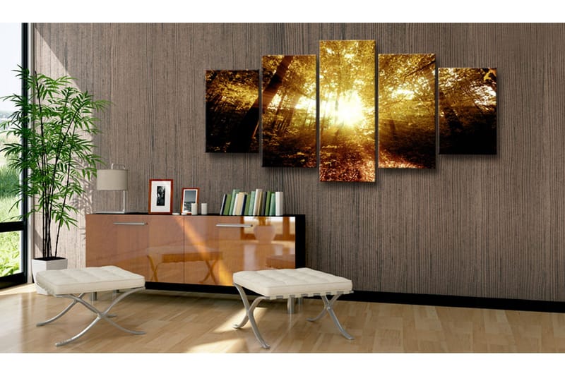 Tavla Autumn Forest 100x50 - Artgeist sp. z o. o. - Inredning - Tavlor & konst - Canvastavlor