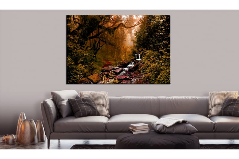 Tavla Autumn Waterfall 120x80, Artgeist sp. z o. o.