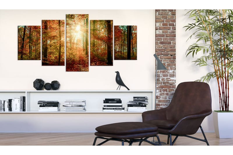 Tavla Autumn Wilderness 100x50 - Artgeist sp. z o. o. - Inredning - Tavlor & konst - Canvastavlor
