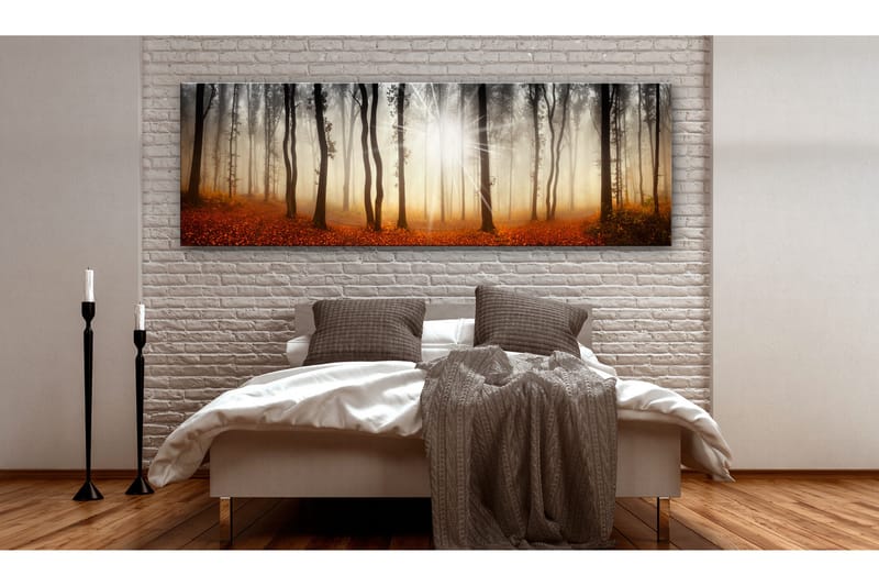 Tavla Autumnal Fog 120x40 - Artgeist sp. z o. o. - Inredning - Tavlor & konst - Canvastavlor