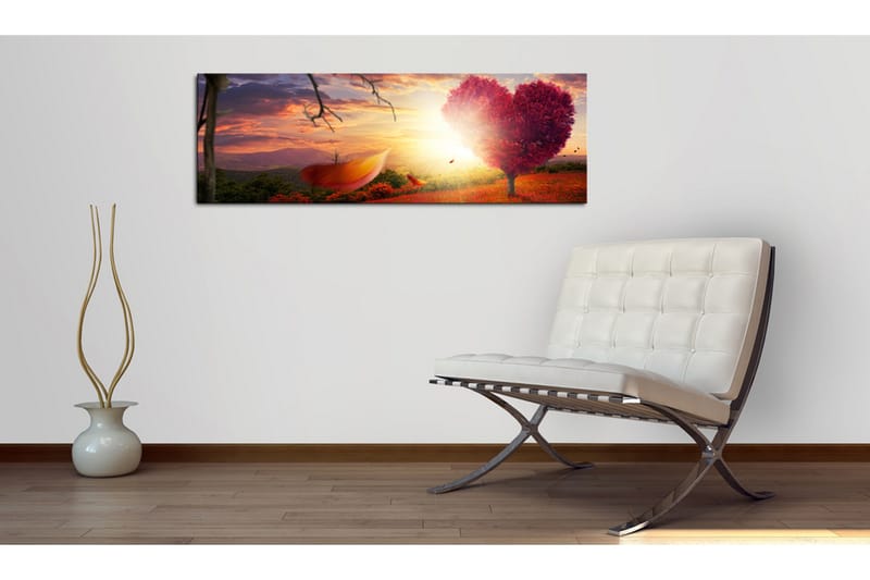 Tavla Autumnal Heart 150x50 - Artgeist sp. z o. o. - Inredning - Tavlor & konst - Canvastavlor