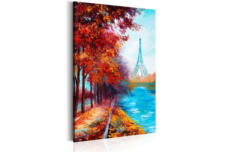 Tavla Autumnal Paris 80x120 - Artgeist sp. z o. o. - Canvastavlor