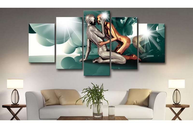 Tavla Azure Love 100x50 - Artgeist sp. z o. o. - Inredning - Tavlor & konst - Canvastavlor