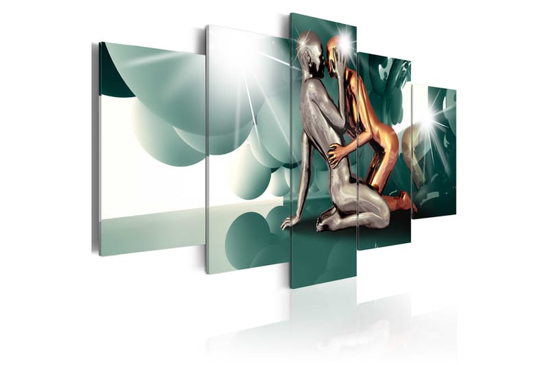 Tavla Azure Love 200x100 - Artgeist sp. z o. o. - Inredning - Tavlor & konst - Canvastavlor