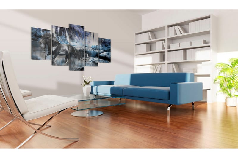 Tavla Azure Waterfall 200x100 - Artgeist sp. z o. o. - Inredning - Tavlor & konst - Canvastavlor